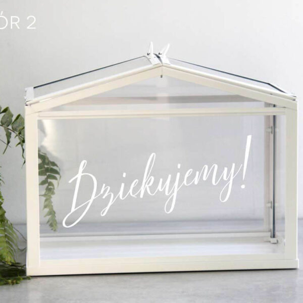 Naklejka na szklarnię IKEA - którą wykorzystasz jako skrzynka na koperty