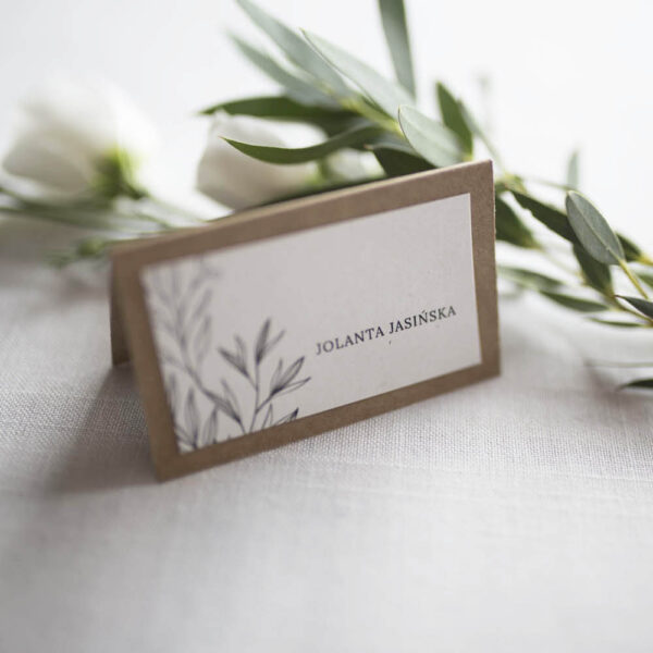 Winietki ślubne eco