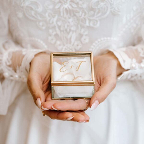 Pudełko na obrączki