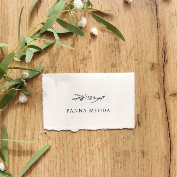 Płaska szarpana winietka w stylu vintage