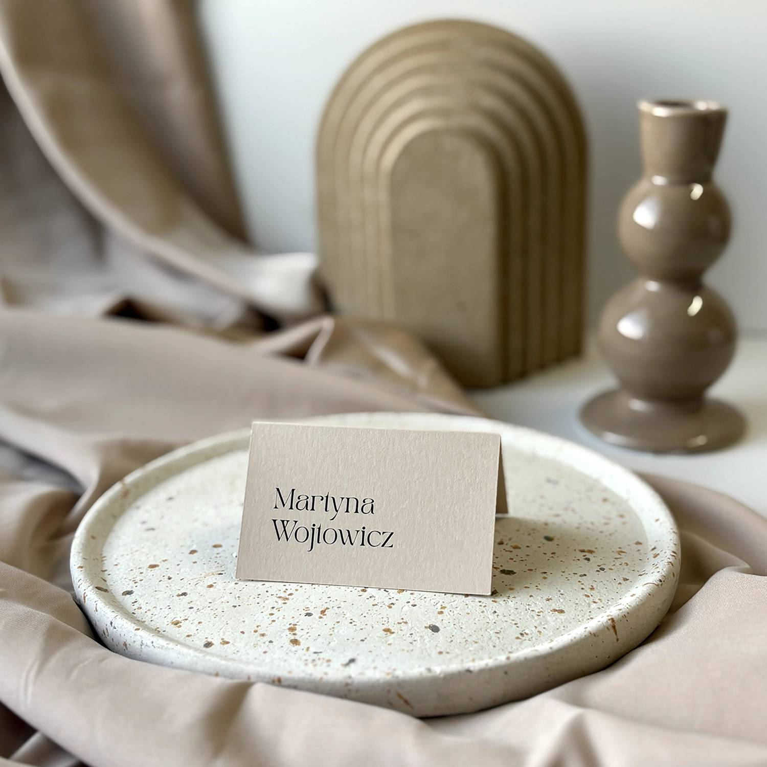 Winietka ciasteczkowa z kolekcji Navy Blue, minimalistyczna i elegancka