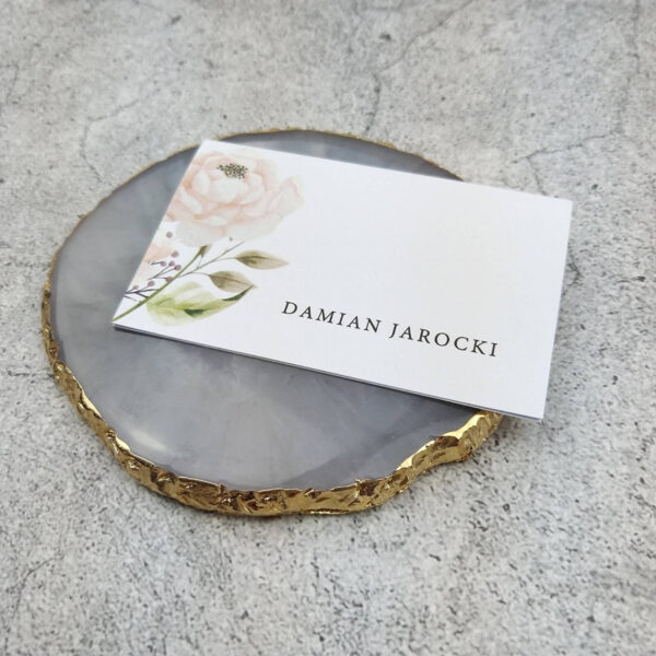 Delikatna winietka z motywem róży