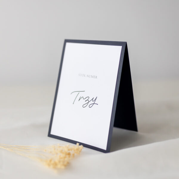 Weselne numery stołów