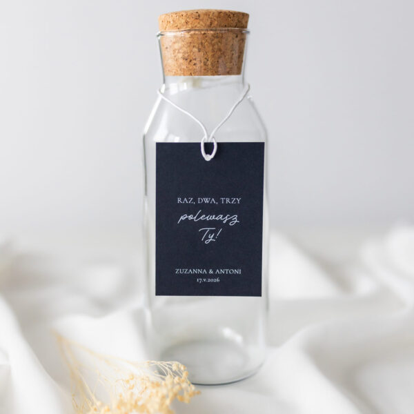 Zawieszki weselne na alkohol