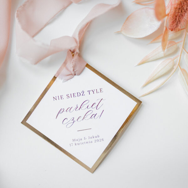 Zawieszki weselne na alkohol