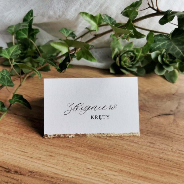 Winetka pozłacane z motywem zamku