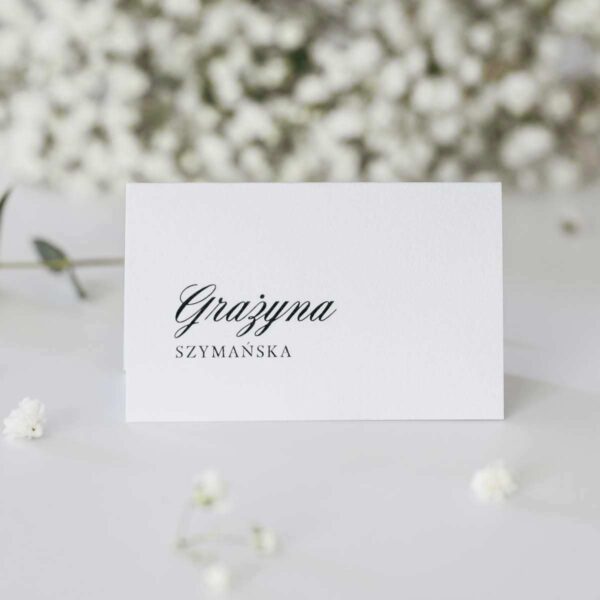 Klasyczna winietka weselna