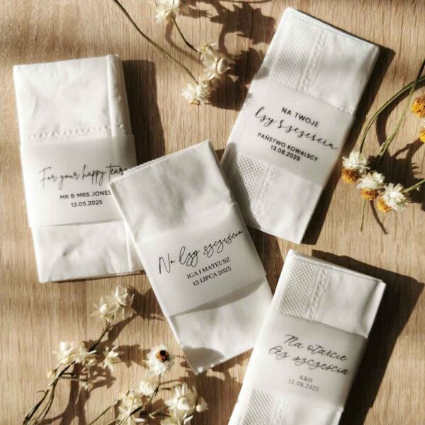 Chusteczki na wesele