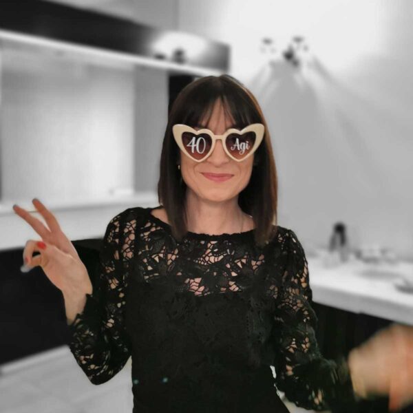 Oklejone okulary na imprezę