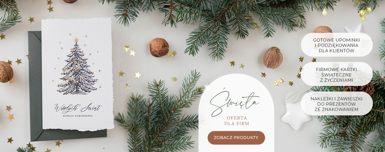 Banner z ofertą świateczną