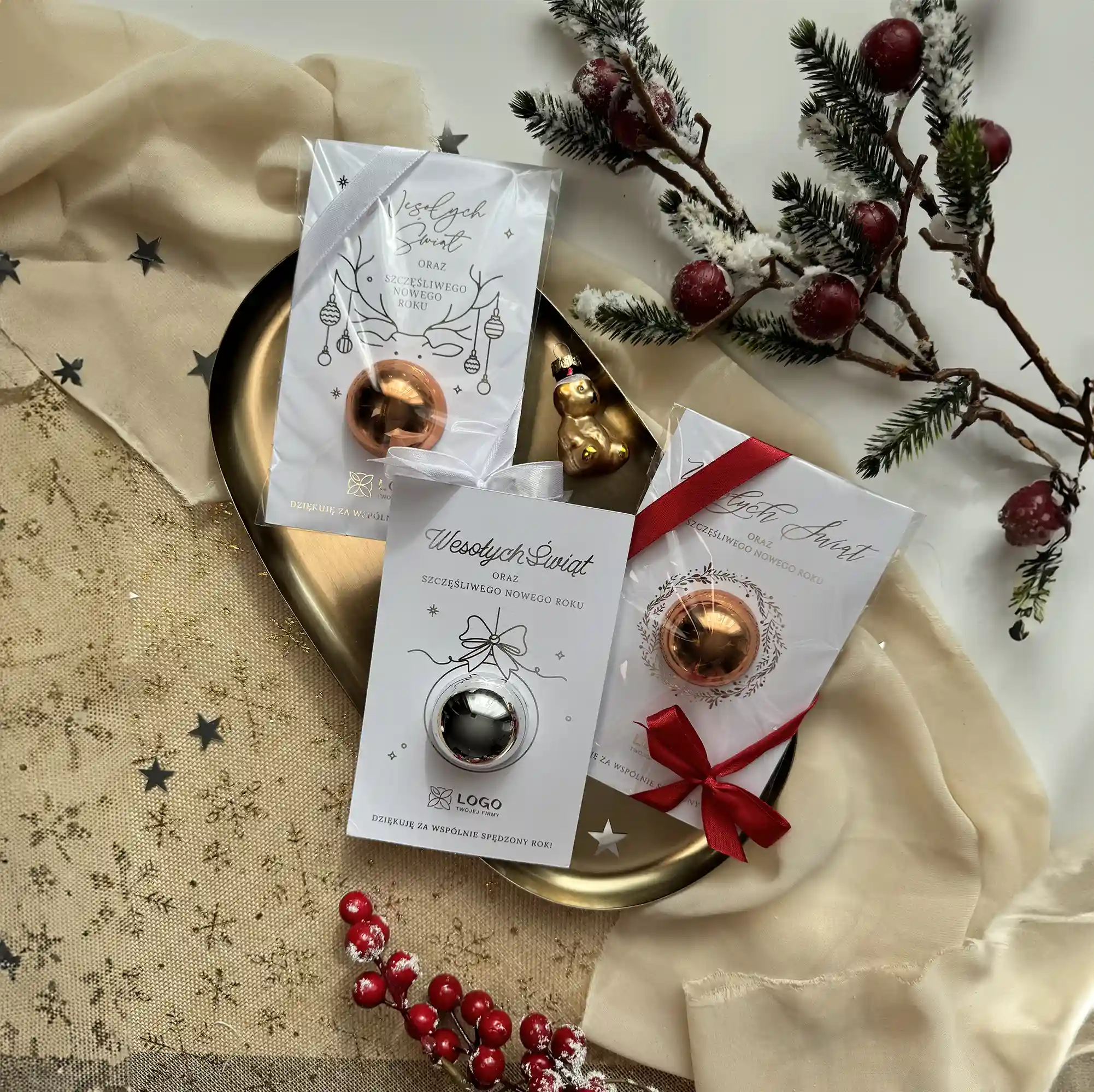 Świąteczne podziękowania dla klientek