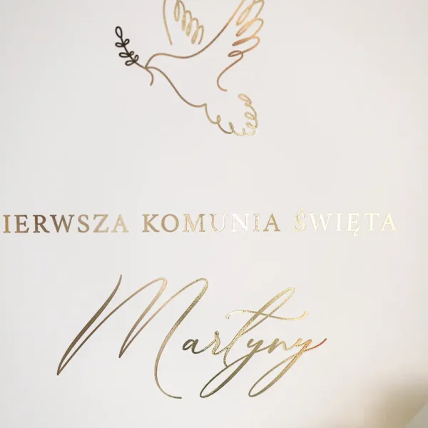 Alternative view of Tablica powitalna na komunię