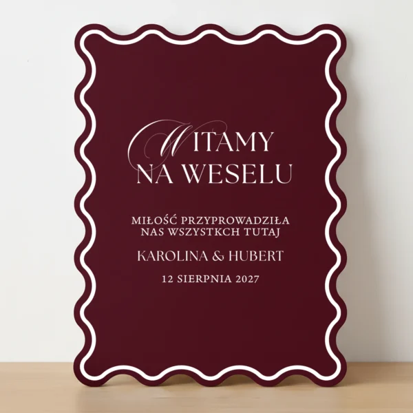 Tablica powitalna Wave Classic