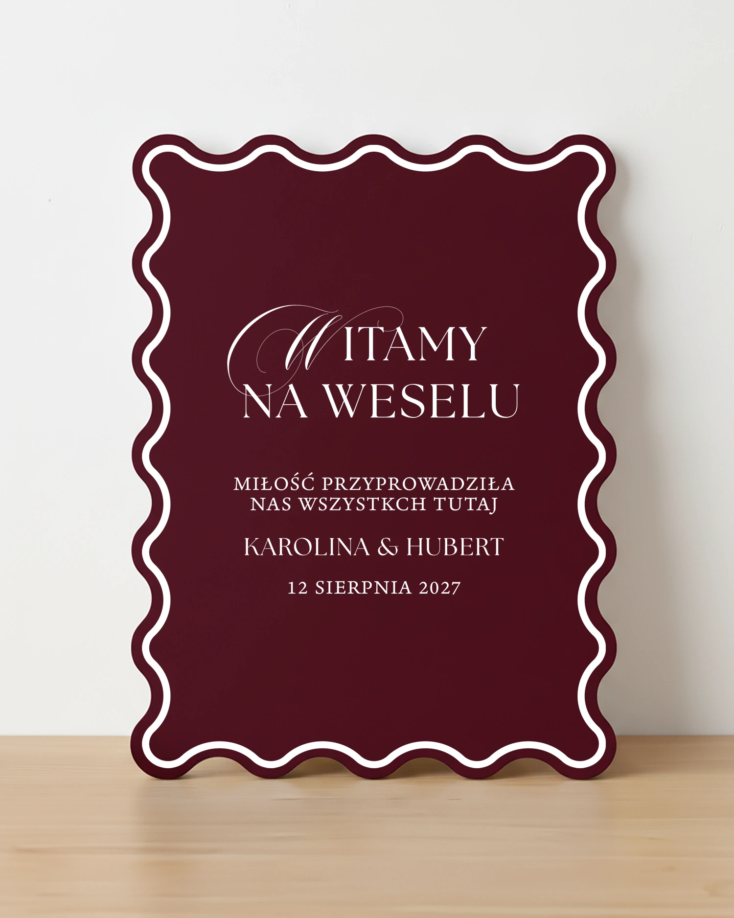 Tablica powitalna Wave Classic