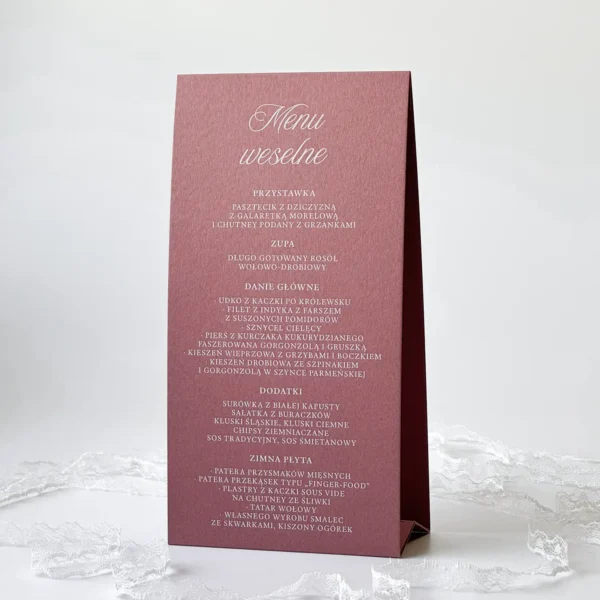Menu koronka - obrazek 4